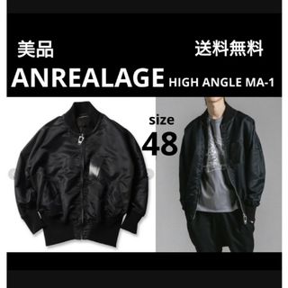 ANREALAGE - ANREALAGE アンリアレイジ スウェット M 黒 【古着