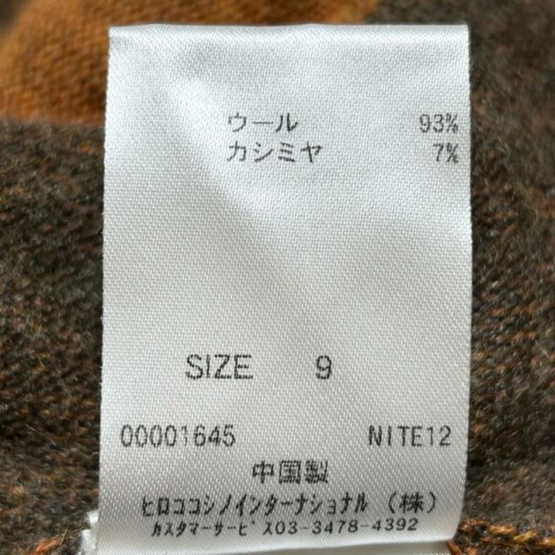 HIROKO BIS(ヒロコビス)のヒロコビス コート サイズ9 M レディース - レディースのジャケット/アウター(その他)の商品写真
