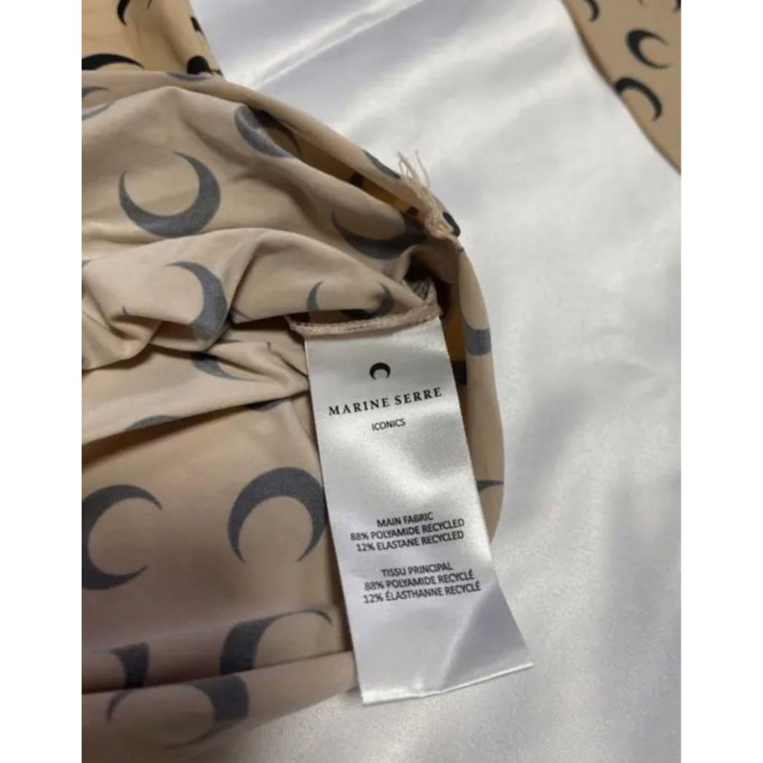 Balenciaga(バレンシアガ)の【正規品】Marine Serre ﾎﾜｲﾄﾗｲﾝ XS 2019ss  レディースのトップス(カットソー(長袖/七分))の商品写真