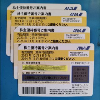 エーエヌエー(ゼンニッポンクウユ)(ANA(全日本空輸))のANA 株主優待券(その他)