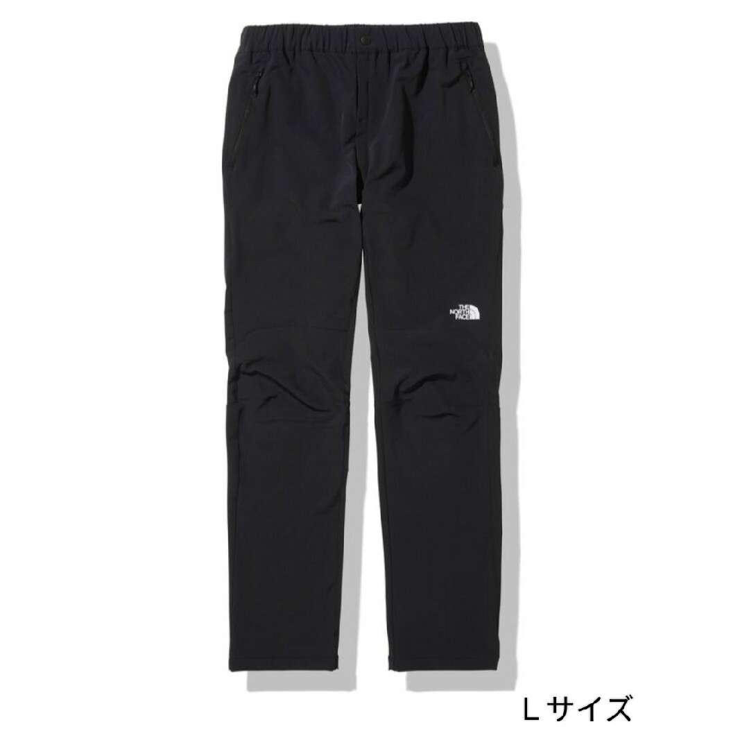 【新品】ノースフェイス　アルパインライトパンツ（メンズ）Lサイズ　ブラック