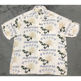 ワコマリア アロハ バラ ローズ レーヨン シャツ 50's tシャツ トップス