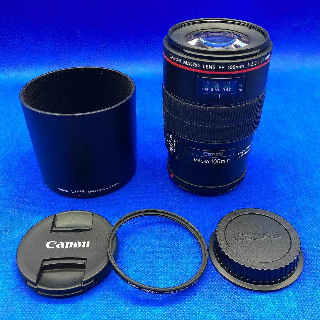 Canon - Canon EF 100mm F2.8L マクロ IS USMの通販 by ドルフィン