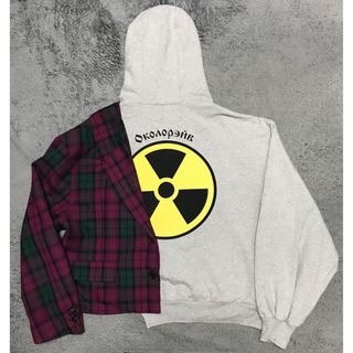 ゴーシャラブチンスキー(Gosha Rubchinskiy)のゴーシャラブチンスキー　ドッキングパーカー(パーカー)