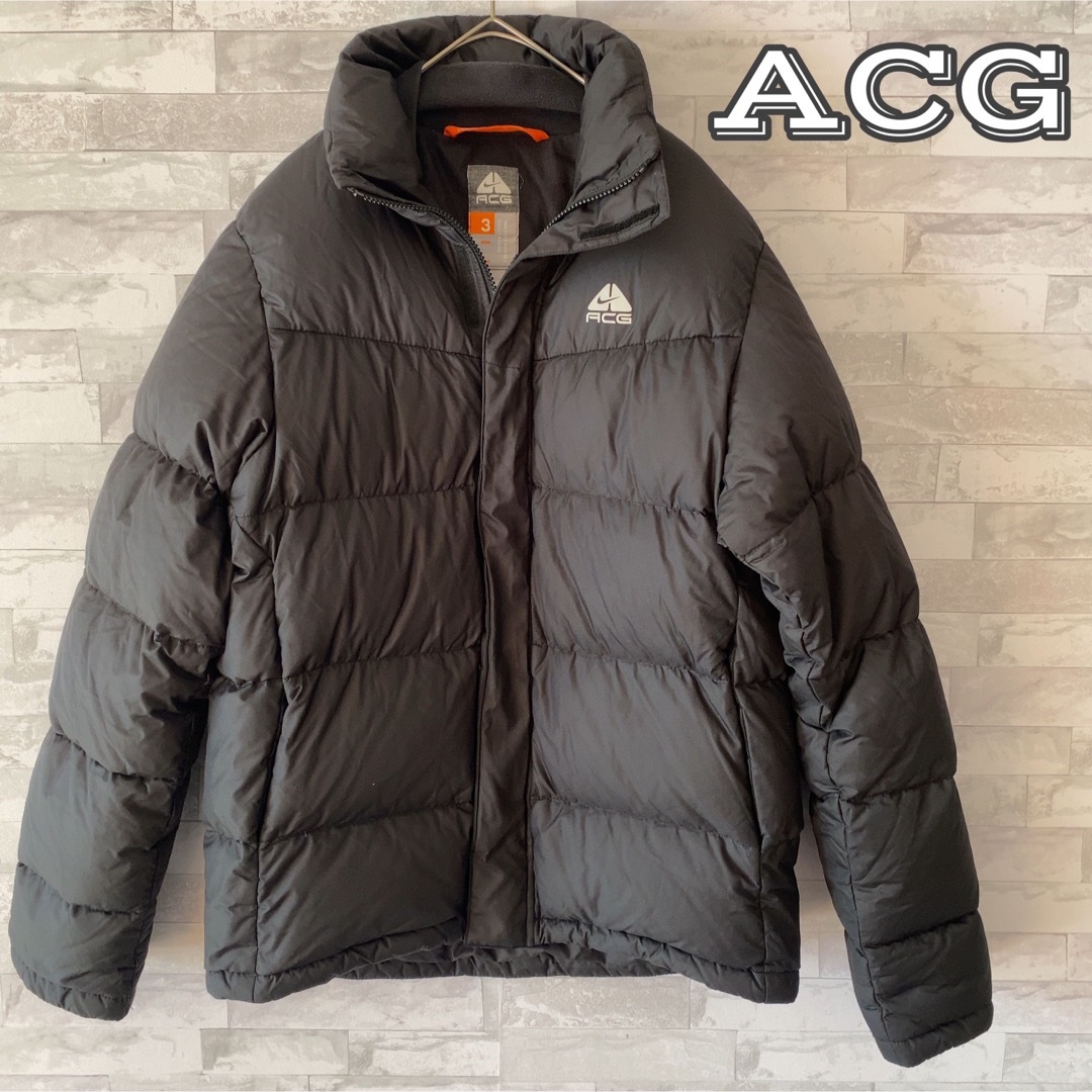 【希少レア】NIKE ACG 550fil down jacket black