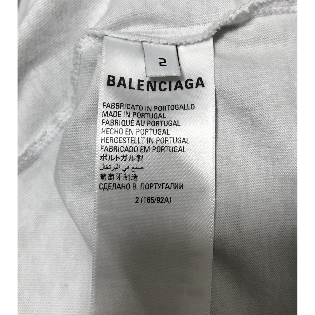 Balenciaga(バレンシアガ)のバレンシアガ　デストロイ加工tシャツ メンズのトップス(Tシャツ/カットソー(半袖/袖なし))の商品写真