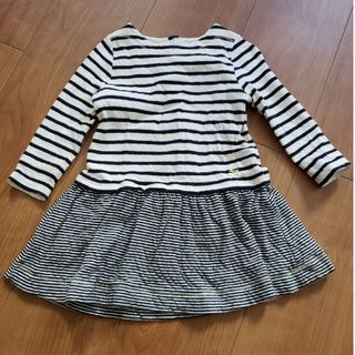 プチバトー(PETIT BATEAU)のプチバトー★マリニエールワンピース(ワンピース)