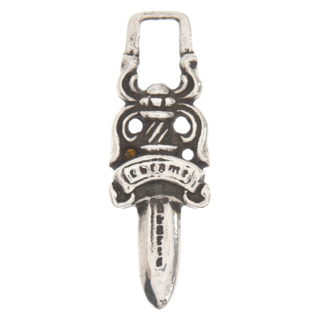 CHROME HEARTS クロムハーツ #5DAGGER ZIP1/#5ダガーチャーム シルバー