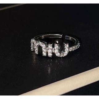 ミュウミュウ リング(指輪)の通販 27点 | miumiuのレディースを買う