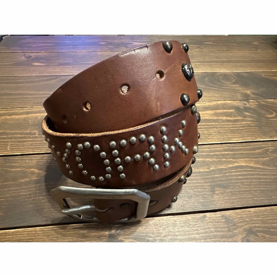 ⭐️デッドストック品‼️⭐️オールドスタッズ⭐️ニッケル＆ブラススタッズ Belt⭐️32