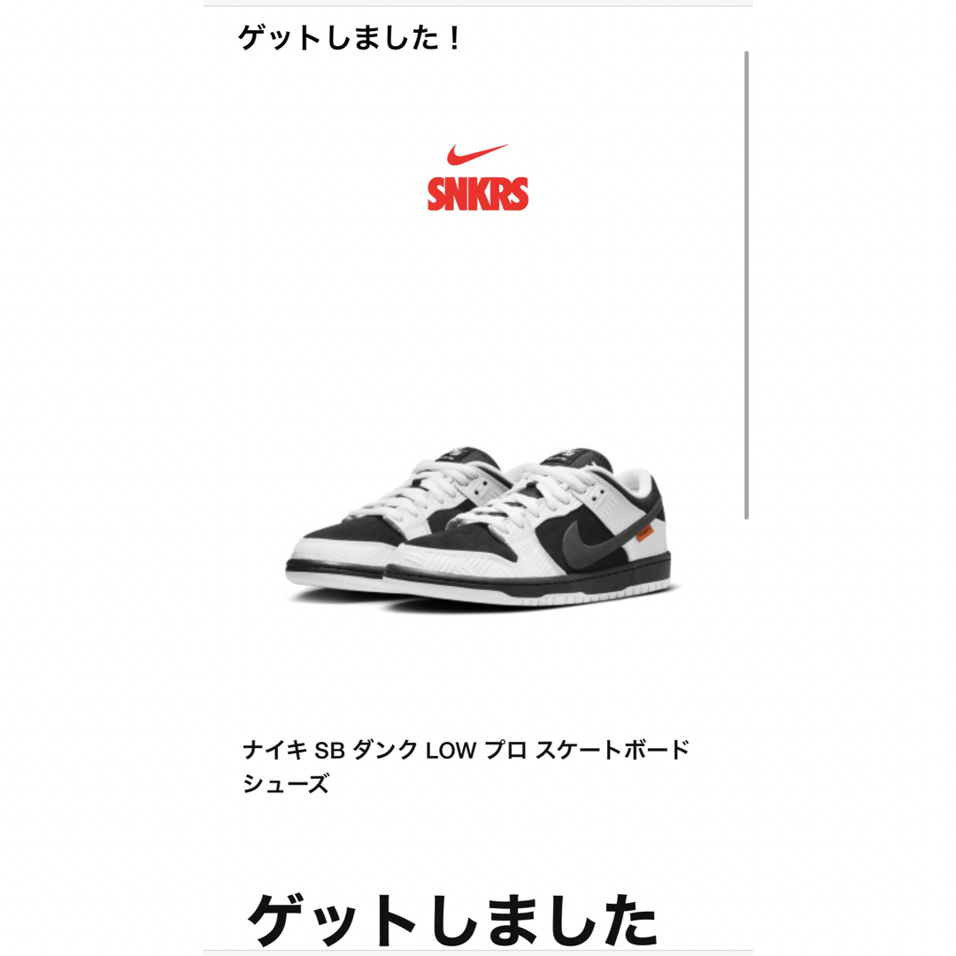 TIGHTBOOTH × Nike SB Dunk Low Pro QS靴/シューズ