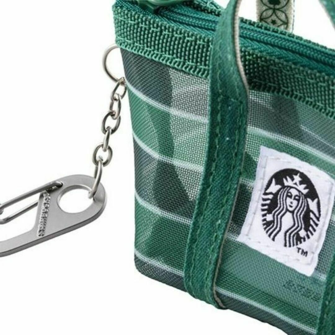 Starbucks(スターバックス)の台湾 スターバックス 漁師網 コインケース 小物入れ 台湾限定 スタバ インテリア/住まい/日用品のインテリア/住まい/日用品 その他(その他)の商品写真