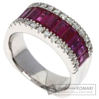 ダミアーニ(Damiani)のDamiani ミステリーセッティング ルビー ダイヤモンド リング・指輪 K18WG レディース(リング(指輪))