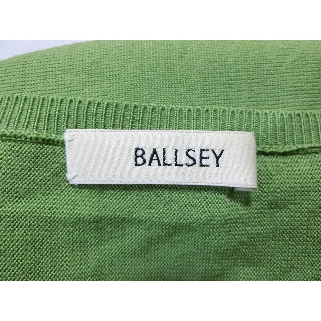 Ballsey(ボールジィ)のBALLSEY トゥモローランド　若草色でドルマンスリーブの長袖セーター 38 レディースのトップス(ニット/セーター)の商品写真