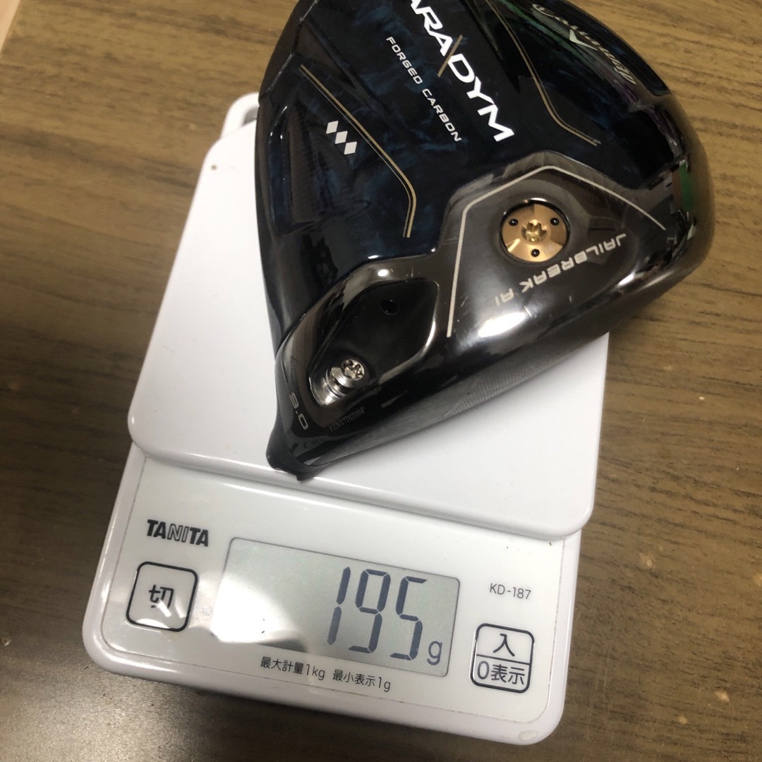 Callaway(キャロウェイ)のキャロウェイ　PARADYM ◆◆◆ ドライバーヘッド　1W 9.0° 日本仕様 スポーツ/アウトドアのゴルフ(クラブ)の商品写真