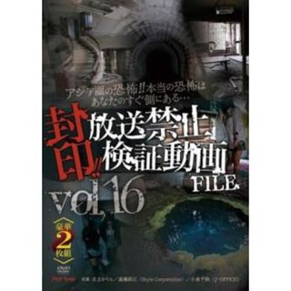 [221236]封印!!放送禁止検証動画FILE 16 アジア圏の恐怖!!本当の恐怖はあなたのすぐ側にある… 2枚組【邦画 中古 DVD】ケース無:: レンタル落ち(日本映画)