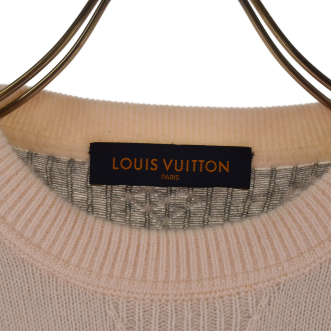 LOUIS VUITTON 19AW モノグラム カシミヤセーター (ブラック)