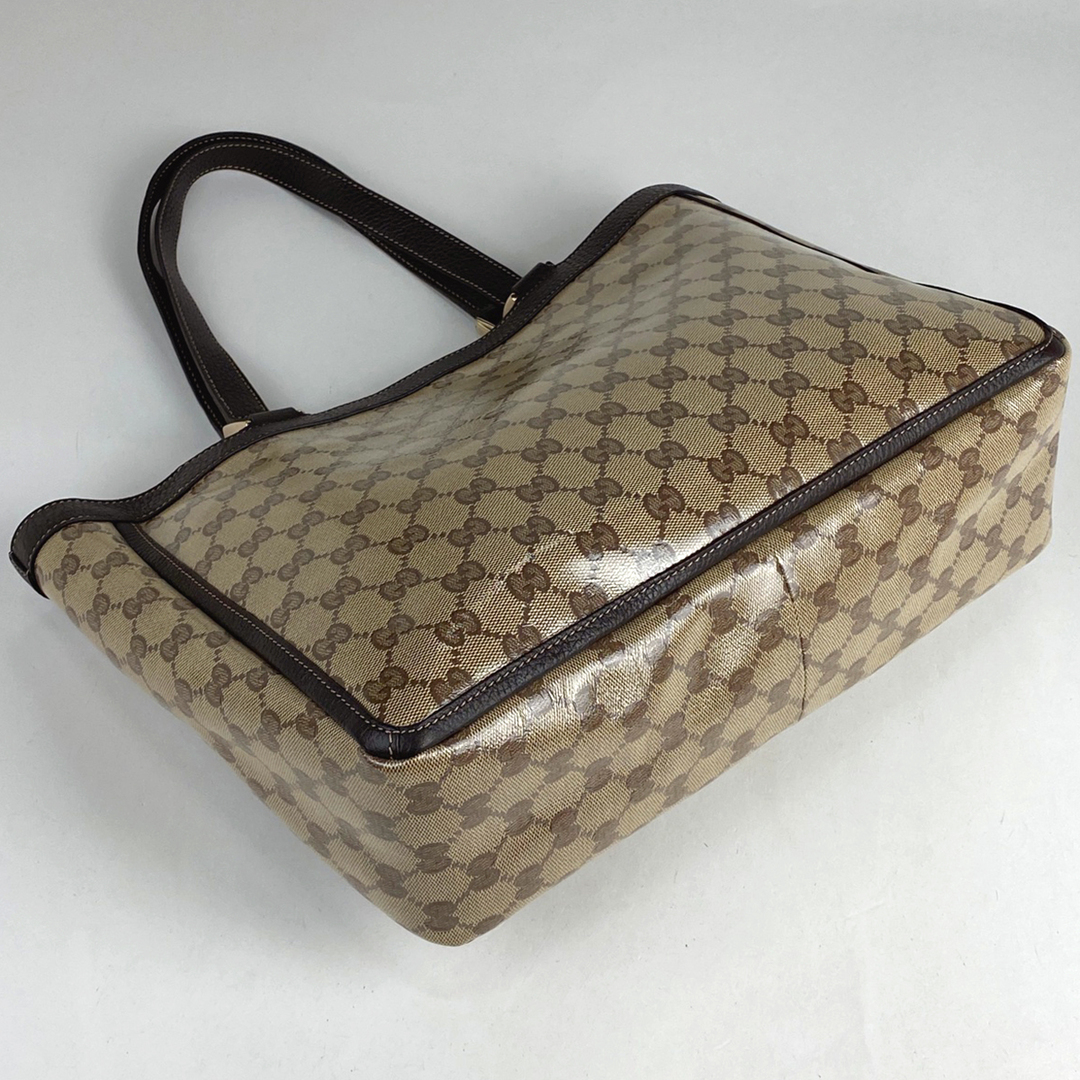 Gucci - グッチ GGクリスタル トートバッグ レディース 【中古】の通販