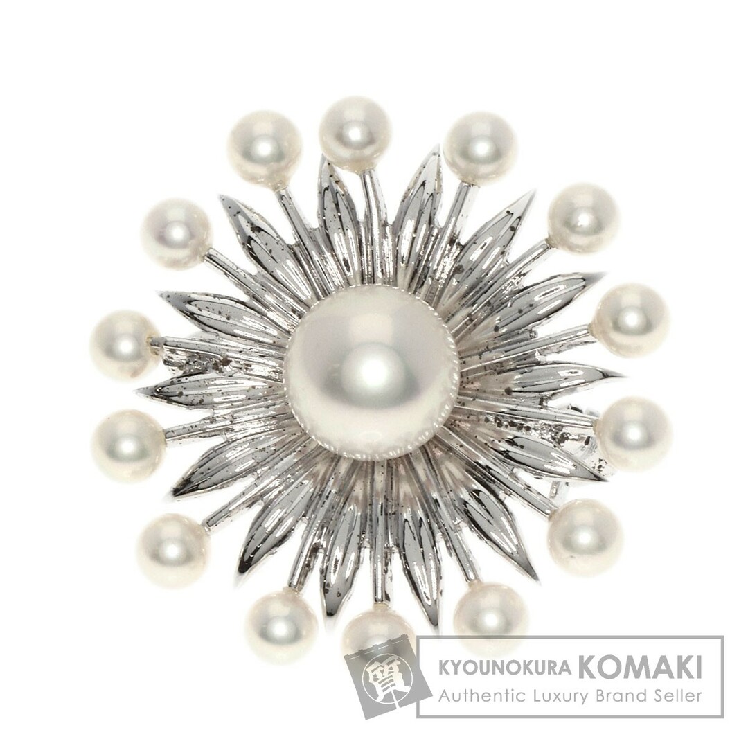 MIKIMOTO(ミキモト)のMIKIMOTO パール 真珠 ブローチ SV レディース レディースのアクセサリー(ブローチ/コサージュ)の商品写真