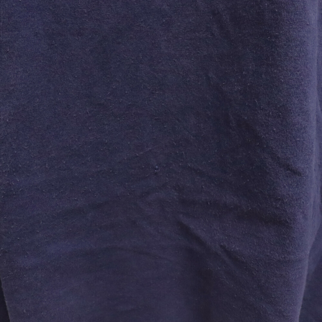 STUSSY ステューシー 80S VINTAGE OLD SKOOL FLAVOR ヴィンテージ 黒タグ プリント 半袖Tシャツ ネイビー