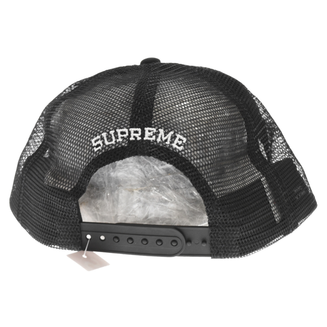 SUPREME シュプリーム 23AW BOUNTY HUNTER MESH BACK-5PANEL スカルプリントメッシュキャップ ブラック/ホワイト