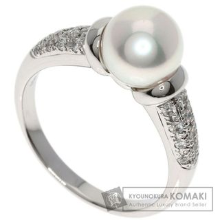 ミキモト(MIKIMOTO)のMIKIMOTO アコヤパール 真珠 リング・指輪 PT950 レディース(リング(指輪))