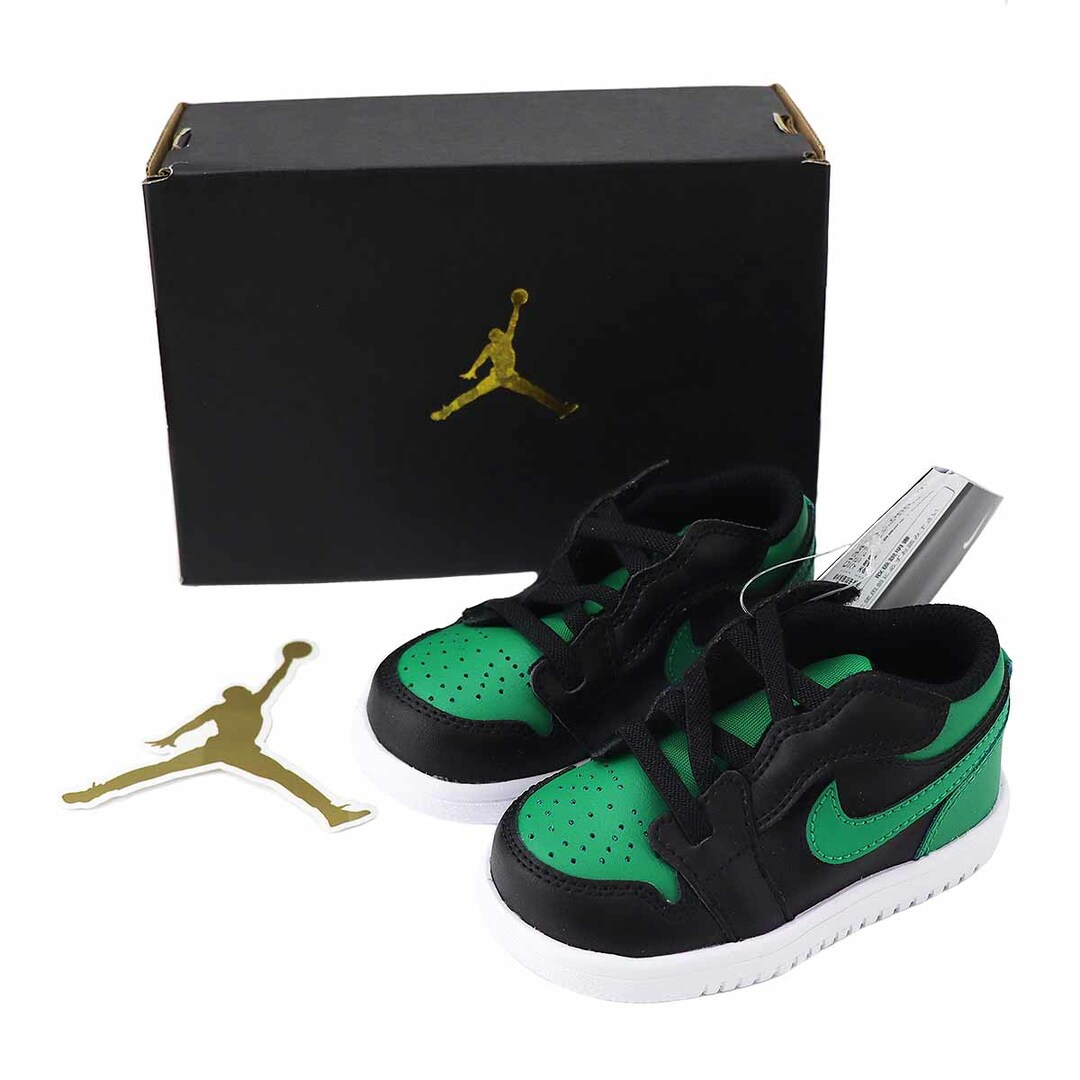 【新品】NIKE ナイキ ジョーダン 1 LOW ALT ベビーシューズ スニーカー 11cm CI3436-065 国内正規品 ブラック/ラッキーグリーン/ホワイト/ブラック【送料無料】靴【代引き手数料無料】23530945