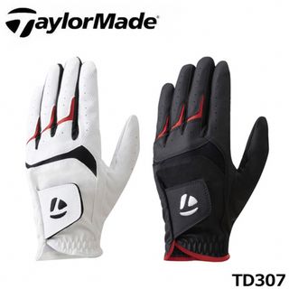 テーラーメイド(TaylorMade)のテーラーメイド TD307 デュラブルグリップ 2.0 グローブ  ブラック(その他)