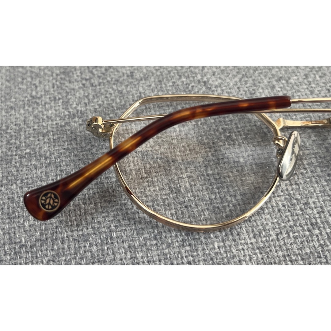 メガネケースメガネ拭き生産国新品未使用「越前國　甚六作」クラウンパント　メガネ　日本製　EZ-039 C-5