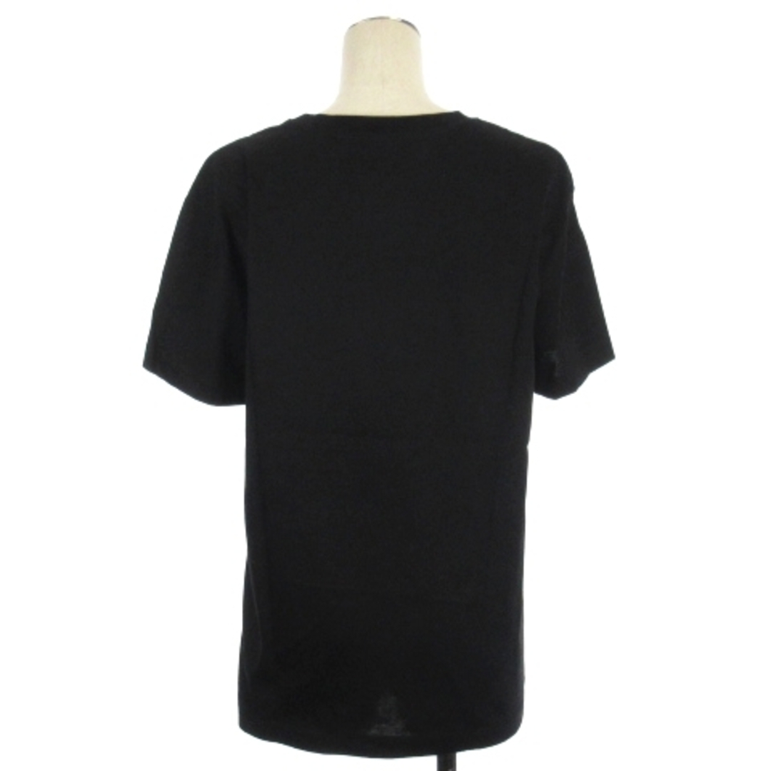 パトゥ PATOU ロゴ Tシャツ カットソー 半袖 イタリア製 ブラック M
