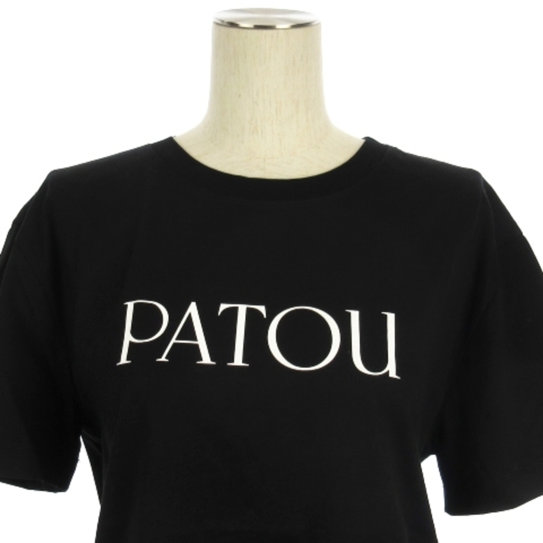 パトゥ PATOU ロゴ Tシャツ カットソー 半袖 イタリア製 ブラック M