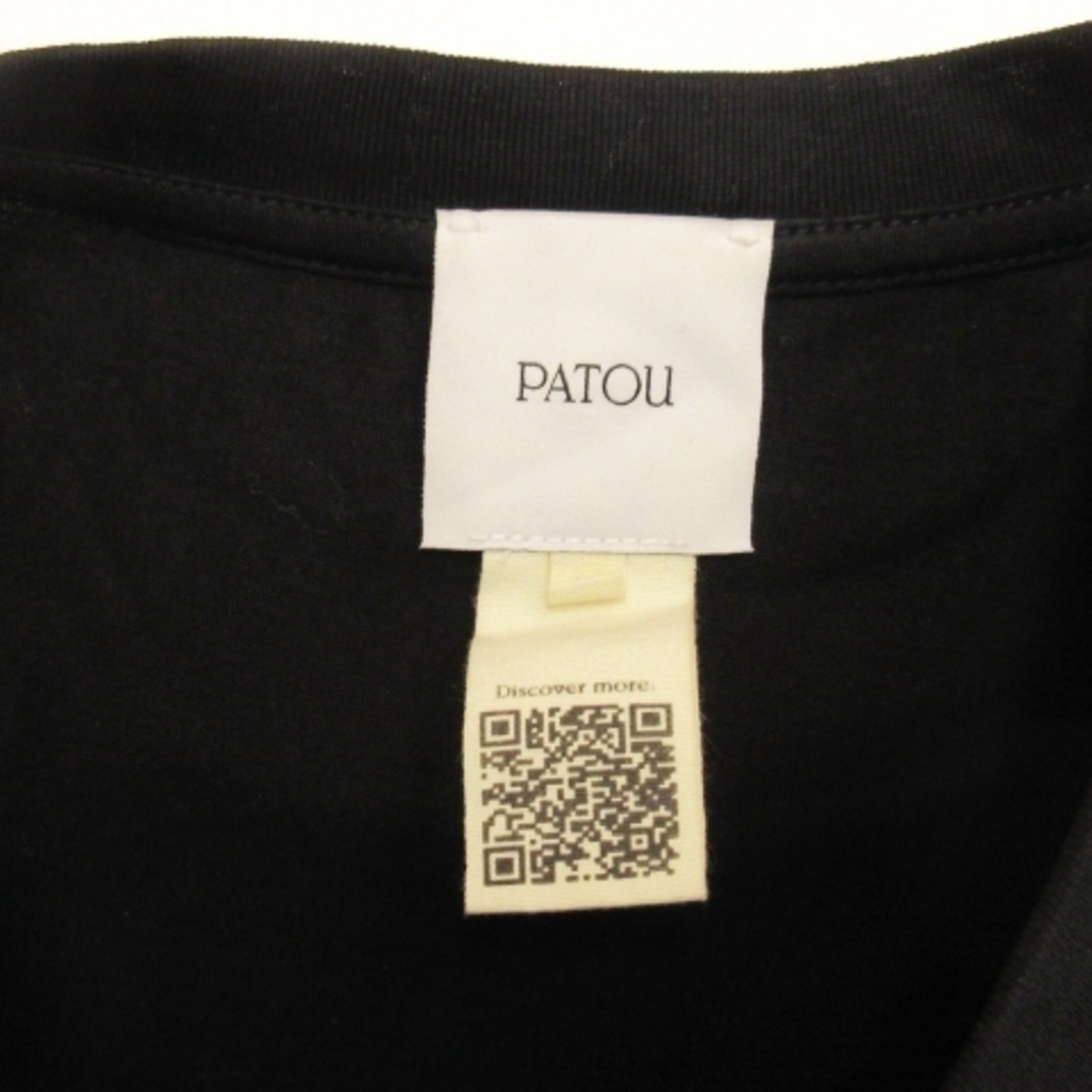 パトゥ PATOU ロゴ Tシャツ カットソー 半袖 イタリア製 ブラック M