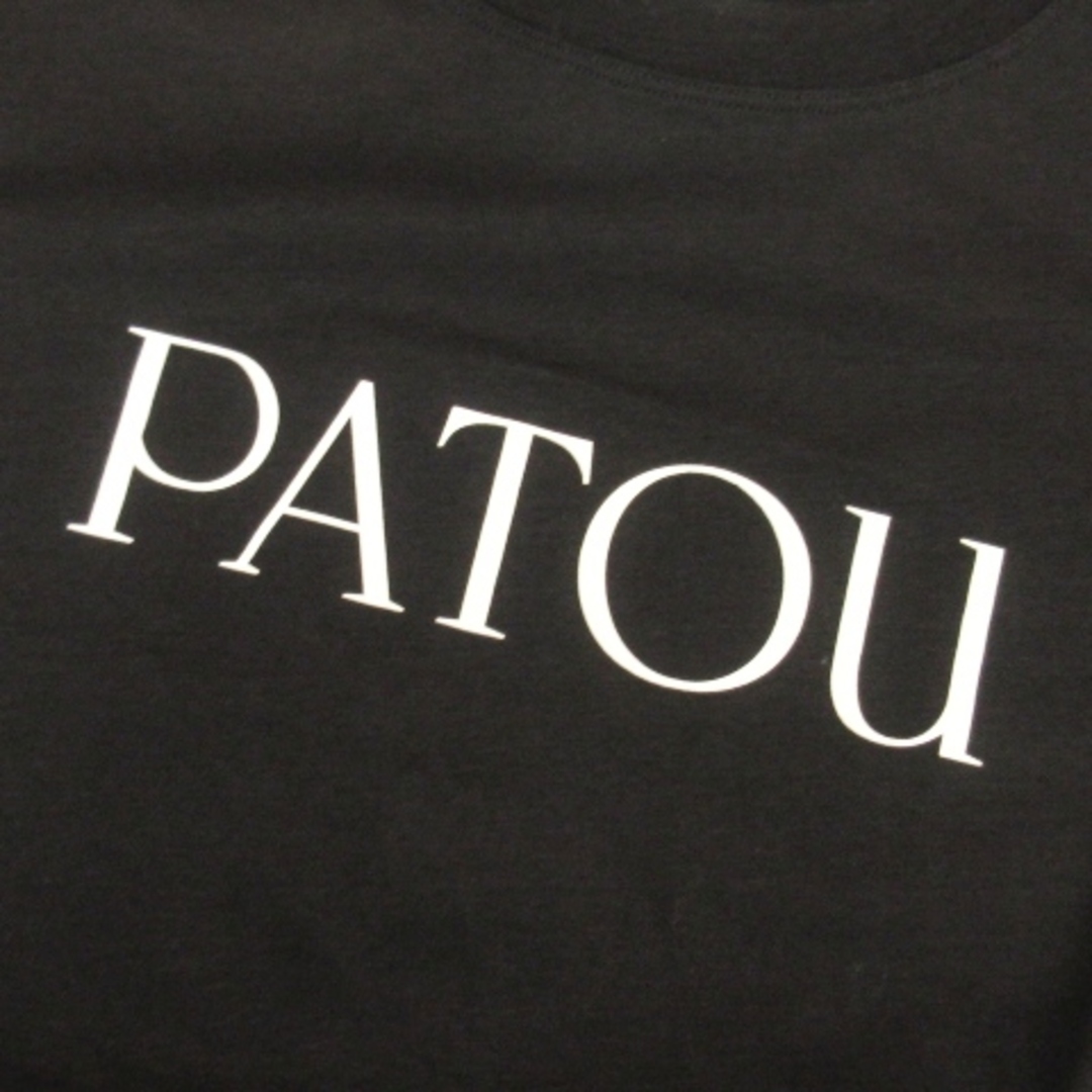 パトゥ PATOU ロゴ Tシャツ カットソー 半袖 イタリア製 ブラック M