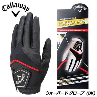 キャロウェイ(Callaway)のキャロウェイゴルフ  ウォーバード 23JM ゴルフグローブ 左手用  ブラック(その他)