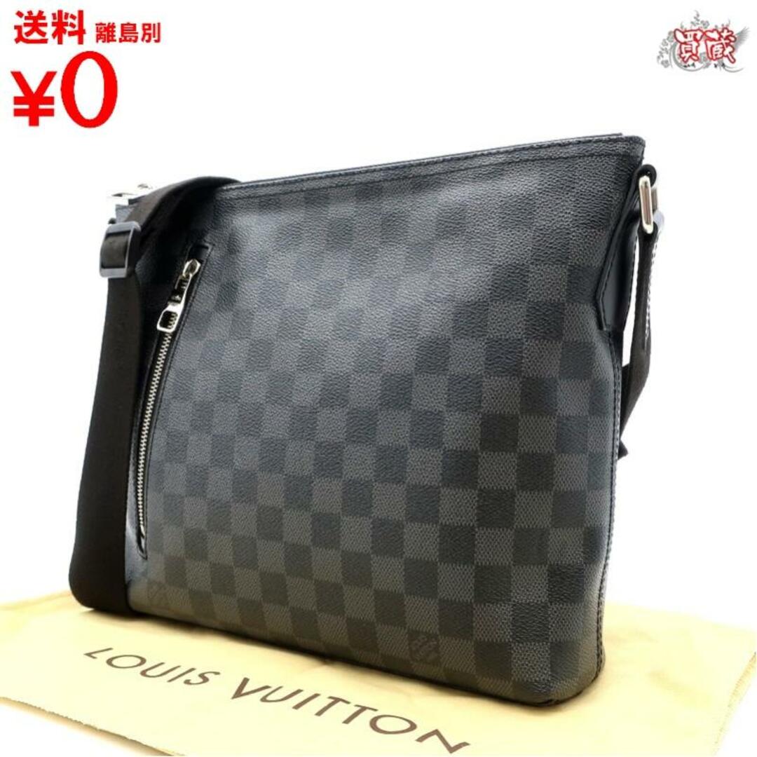 LOUIS VUITTON ルイヴィトン  
ミック PM N41211 ダミエ    
グラフィット ショルダーバッグ  
 レディース メンズ　
【正規品】【美品】 
【買蔵】