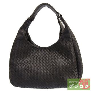 ボッテガヴェネタ(Bottega Veneta)の【中古】BOTTEGAVENETA ボッテガヴェネタ イントレチャート ハンドバッグ トートバッグ ブラック レザー レディース【質屋】(ハンドバッグ)