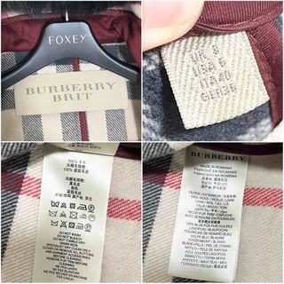 BURBERRY - 【美品】BURBERRY BRIT 2wayダッフルコート フォックス