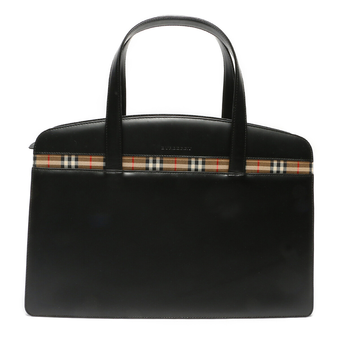 BURBERRY - 【在庫一掃】 【ジャンク品】バーバリー ロゴ ハンドバッグ レディース 【中古】