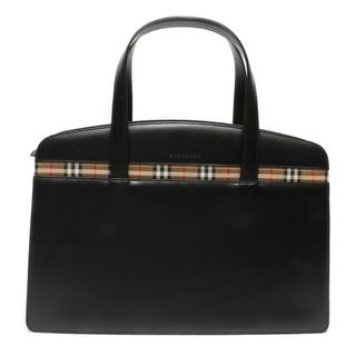 バーバリー(BURBERRY)の【在庫一掃】 【ジャンク品】バーバリー ロゴ ハンドバッグ レディース 【中古】(ハンドバッグ)