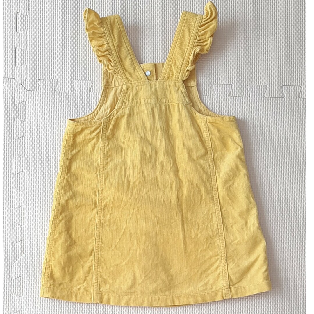 babyGAP(ベビーギャップ)のbabyGAP コーデュロイワンピース　100センチ キッズ/ベビー/マタニティのキッズ服女の子用(90cm~)(ワンピース)の商品写真