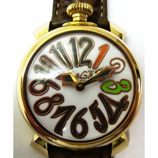 ガガミラノ(GaGa MILANO)の美品 ガガミラノ GaGa MILANO マヌアーレ40 限定 189/250(腕時計(アナログ))