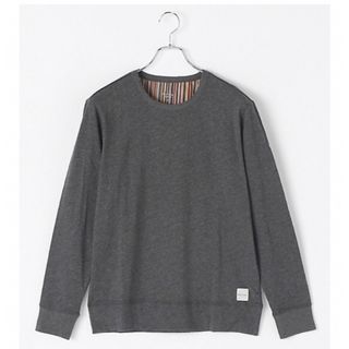 ポールスミス(Paul Smith)の【新品】　ポールスミス  リラクシングウェア　M  クルーネックシャツ　長袖(Tシャツ/カットソー(七分/長袖))