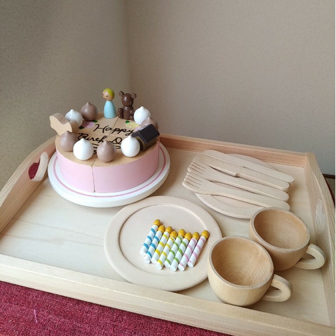 MILAN　バースデーケーキ　セット エンタメ/ホビーのおもちゃ/ぬいぐるみ(その他)の商品写真
