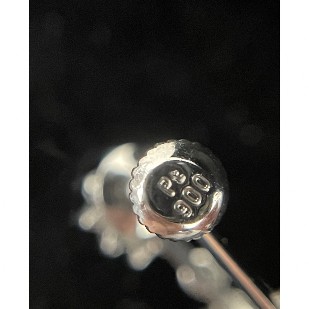 ダイヤイヤリング　　Pt900 レディースのアクセサリー(イヤリング)の商品写真