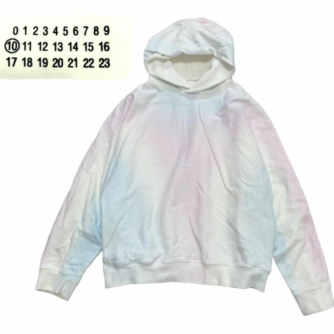 Maison Martin Margiela(マルタンマルジェラ)の20SS メゾンマルジェラSunrise Dyeing タイダイ　フーディー メンズのトップス(パーカー)の商品写真