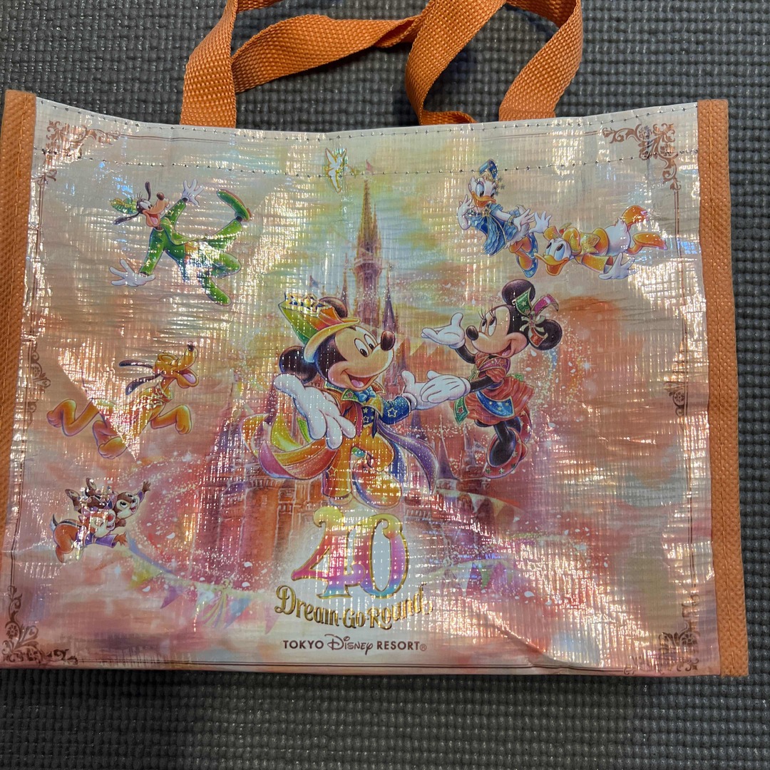 Disney(ディズニー)のディズニー 40周年お菓子 バッグ エンタメ/ホビーのおもちゃ/ぬいぐるみ(キャラクターグッズ)の商品写真