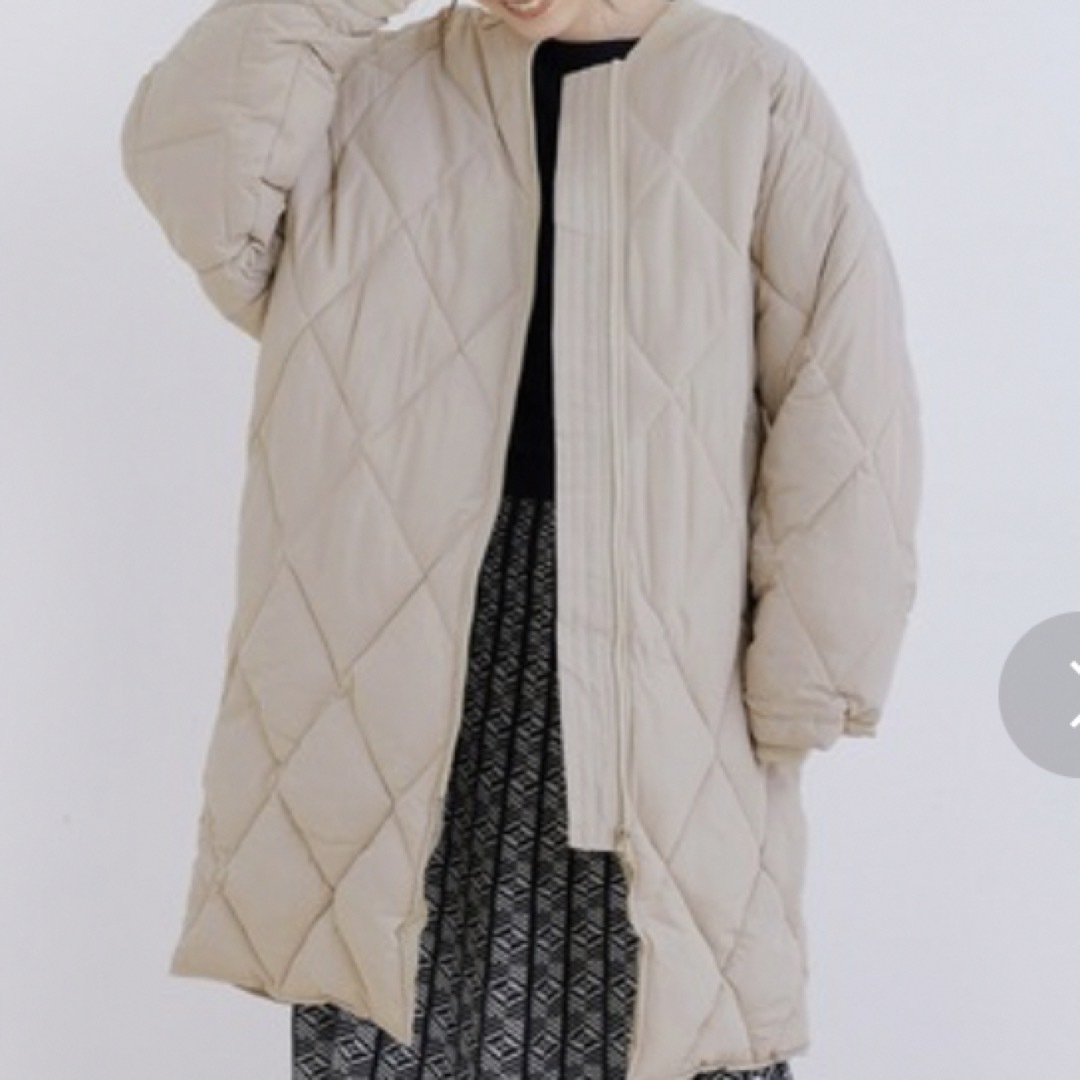 JAYRO(ジャイロ)のJayro ロング丈ダイヤキルトコート レディースのジャケット/アウター(ダウンジャケット)の商品写真