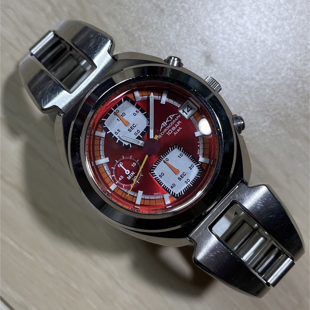 SEIKO(セイコー)のSEIKO ALBA AKA CHRNOGRAPH 腕時計 メンズの時計(腕時計(アナログ))の商品写真