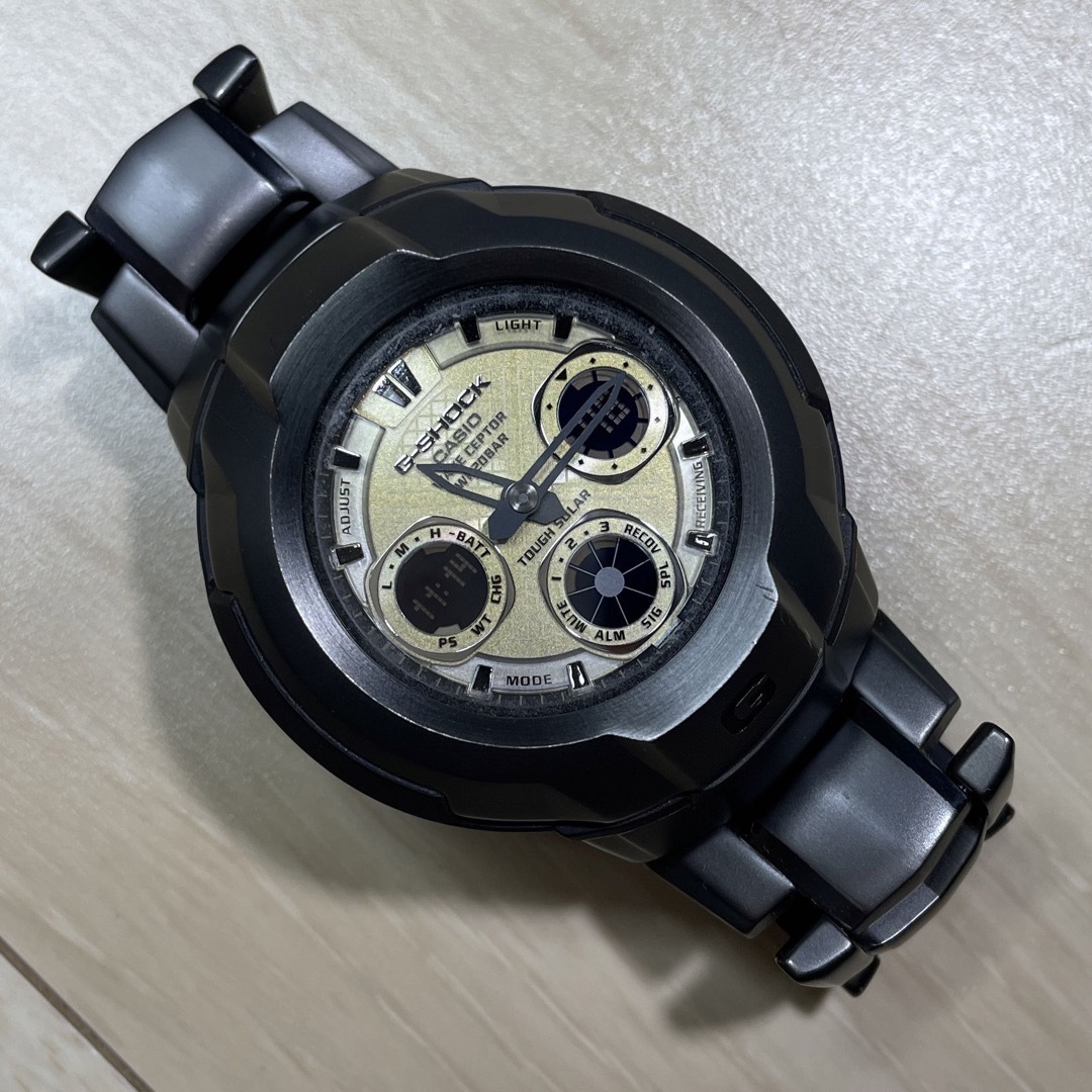 【電波ソーラー】CASIO G-SHOCK analog-digital 腕時計時計