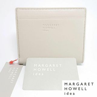 マーガレットハウエル(MARGARET HOWELL)の【新品タグ付き】マーガレットハウエルアイデア 二つ折り財布ロディング オフホワイ(財布)